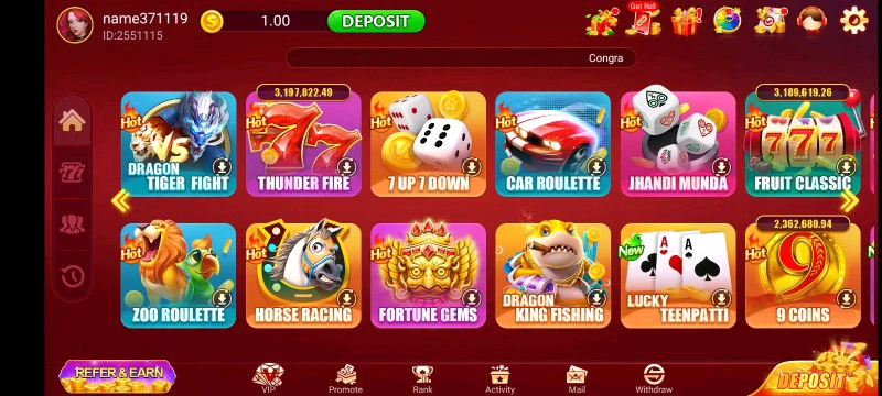 3 Patti Hot Games